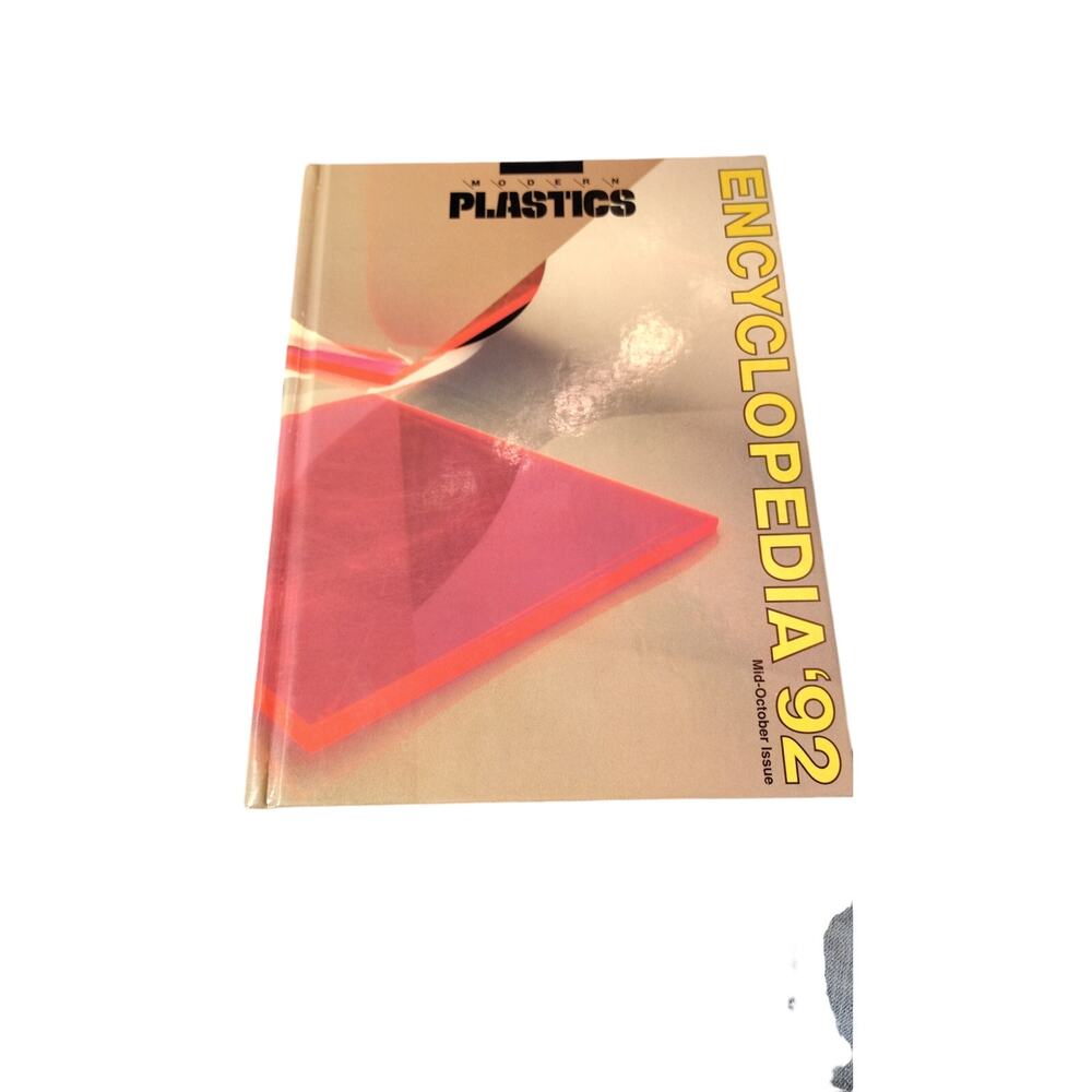 vintage copy of the Modern Plastics Encyclopedia '92.
